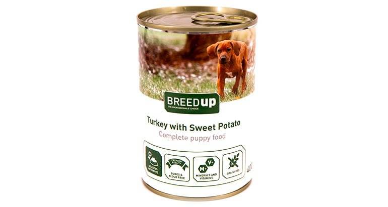breedup can of wet food